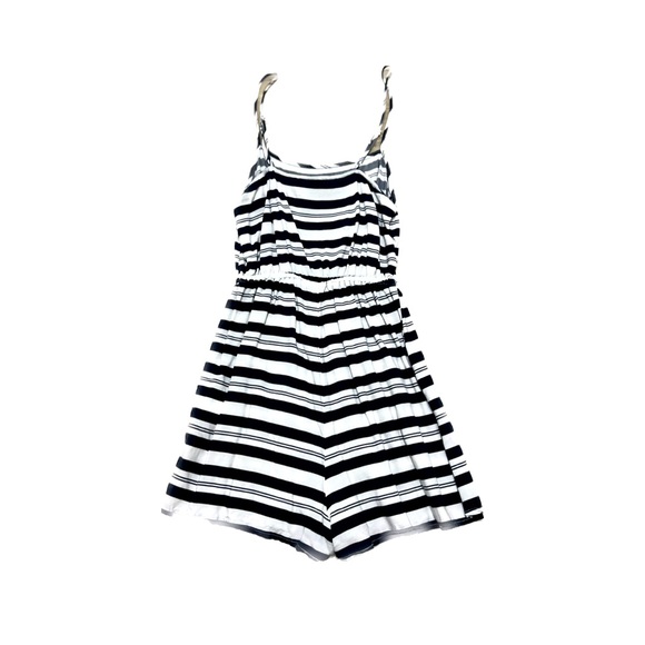 H&M Pants & Jumpsuits Womens Striped Shorts Romper Poshmark